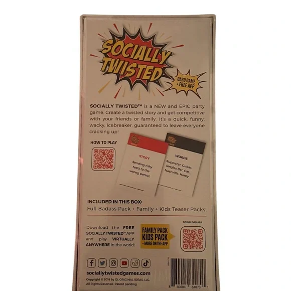 Socially Twisted Party Card Game - Picture 4 of 4